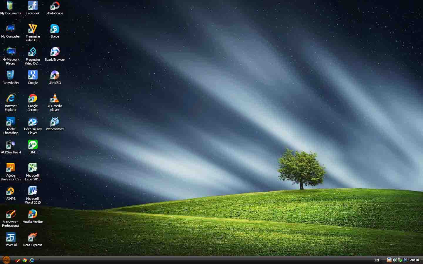 Windows XP Dark